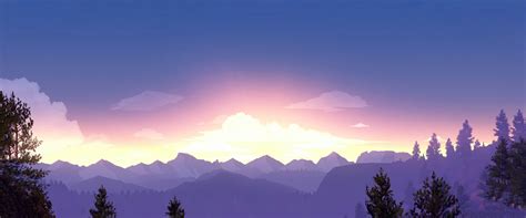 11 Stunning Desktop Wallpapers From The Firewatch Game Pretty