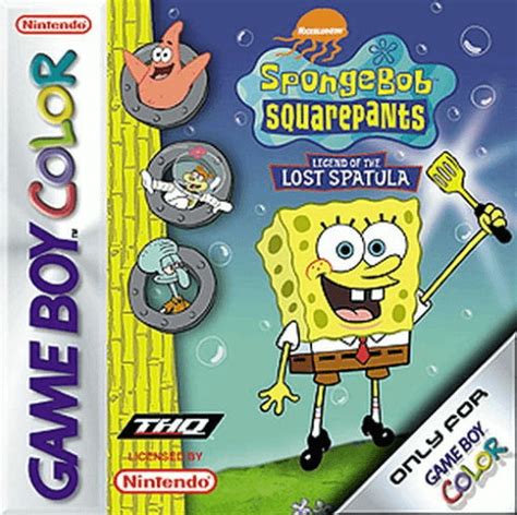 Buy Spongebob Squarepants Legend Of The Lost Spatula For Gbc Retroplace