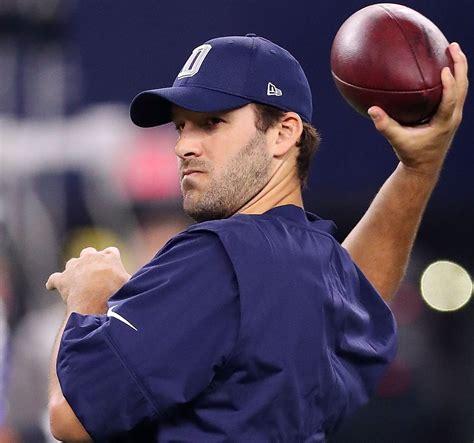 Tony Romo Throws At Practice For The First Time Profootballtalk