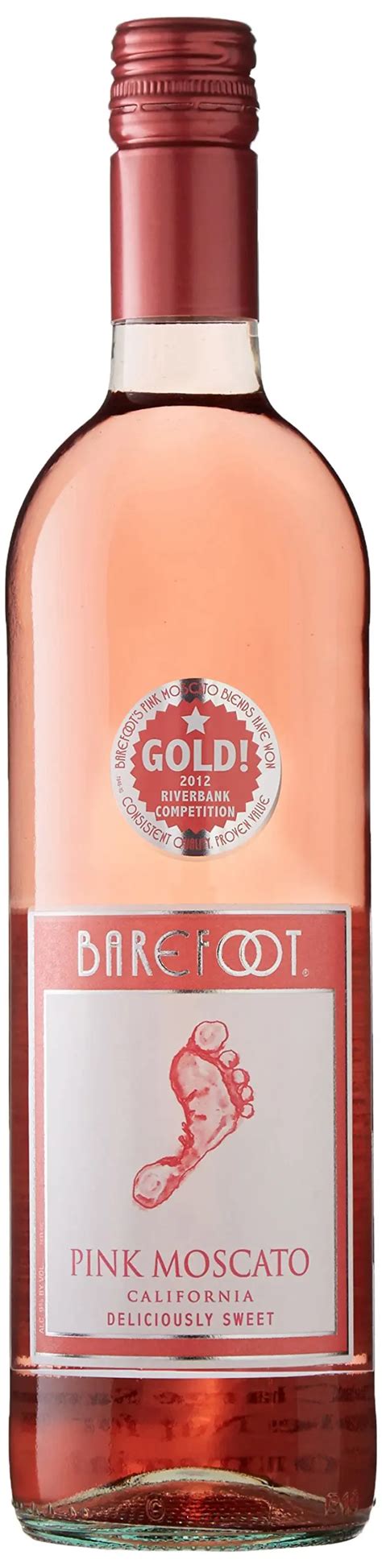 Buy Barefoot Cellars California Pink Moscato Plastic And Portable Mini