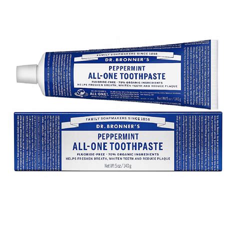 Dr Bronner S All One Toothpastes Peppermint 5oz Carlo Pacific