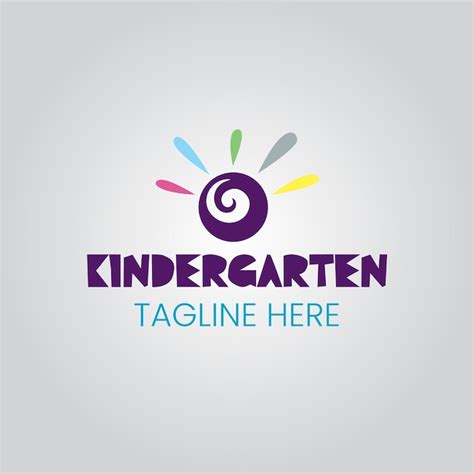 Premium Vector Vector Of Kindergarten Logo Design Template
