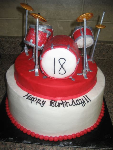 Drum Set Cake