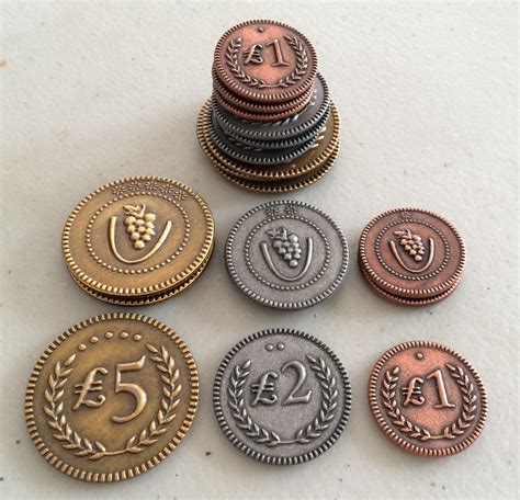 1956 board game tokens 3d models. Token Trilogy & Metal Coins | Stonemaier Games