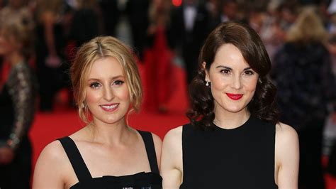 Michelle Dockery And Laura Carmichaels Make Better Sisters In Real Life