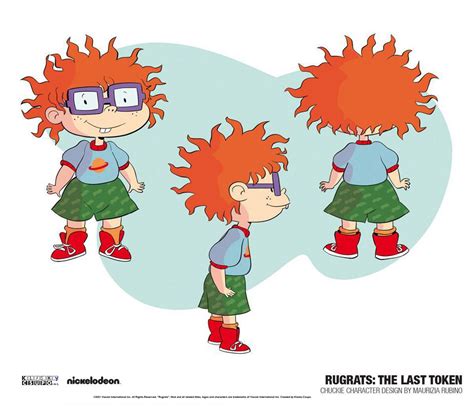 Rugrats The Last Token Chuckie Finster Cel Model Production Art