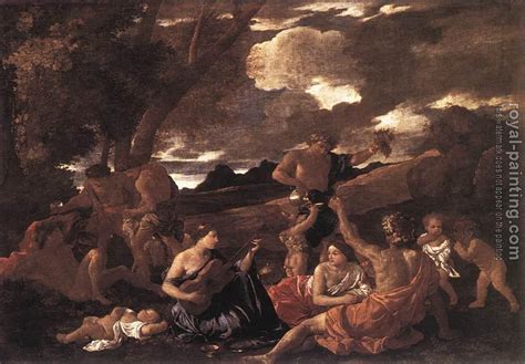 Bacchanal By Nicolas Poussin Oil Painting Reproduction