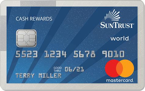 Use our online fake profile generator to help you create that data. SunTrust Cash Rewards Mastercard Review | LendEDU