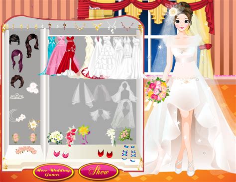 Generally girls have some dreams about their wedding, if you are one of them you are right place because you can create your dreamy wedding dress, hair, makeup, jewelries. Valentine Bride Style - Wedding Dress up Games by ...