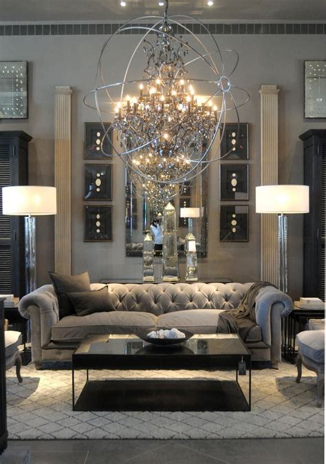 Cool 43 Modern Glam Living Room Decorating Ideas More At