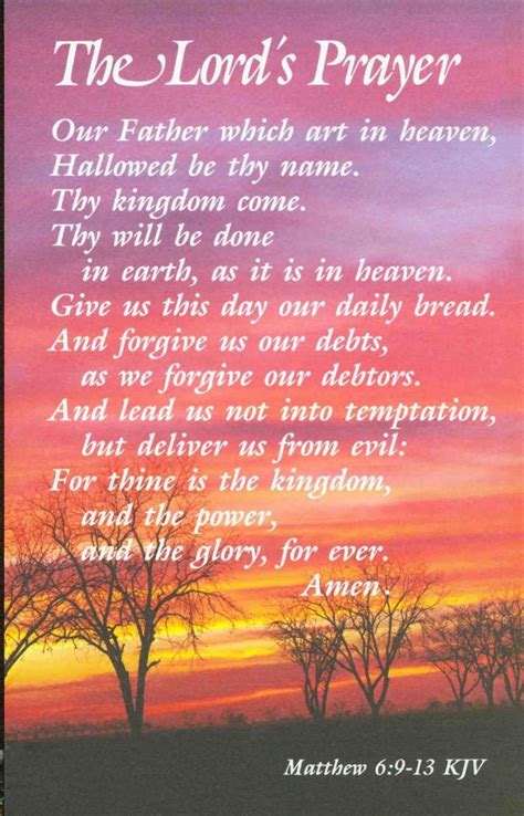 Free Printable The Lords Prayer Thelordsprayerclipart162200811