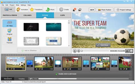 How To Make A Sports Slideshow Templates And Best Tips