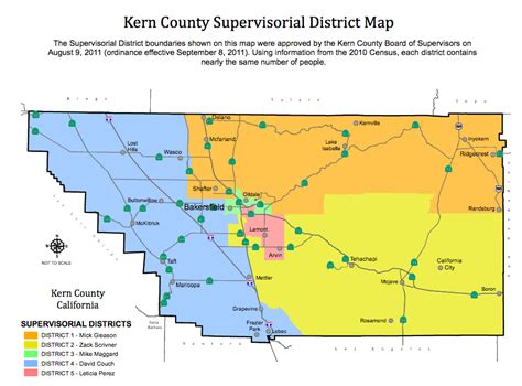 Kern County Supervisors Begin Move Into New Districts News