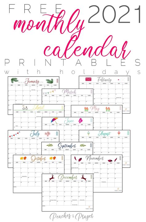 Pin On 2021 Monthly Calendars Riset