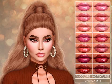 Julhaos Cosmetics Lipstick 73 The Sims 4 Catalog