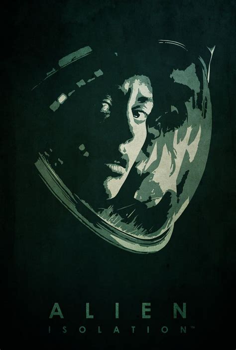 Alien Isolation Minimalist Poster By Edwin Julian Moran Ii Alien Isolation Aliens Movie