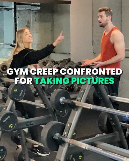 Gym Creep Gets Caught Out This Guy Was Confronted After Taking