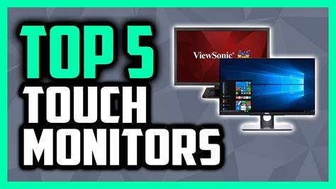 Best Touch Screen Monitors In 2020 Top 5 Picks Youtube
