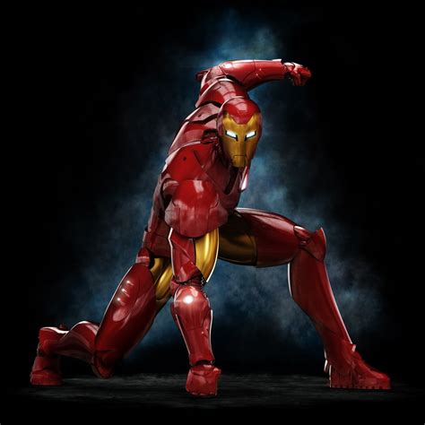 Portfolio Iron Man Extremis Extremis Armor Foundry Community
