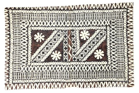 Lot Museum Quality Fijian Extra Fine Tapa Cloth