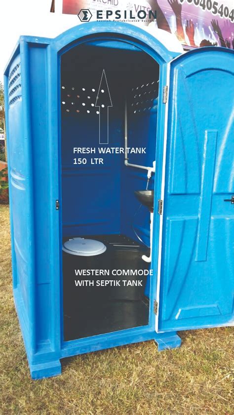 Frp Portable Chemical Toilet No Of Compartments Single Rs 45000