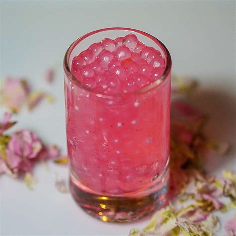 pink tapioca pearls in peach flavored saké bubble tea pearls bubble tea recipe boba pearls