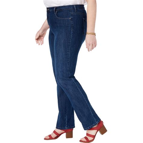 Style And Co Womens Easy Fit Straight Leg Jeans