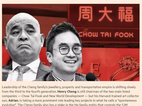 Hong Kongs Tycoons Are Handing Over Power In Troubled Times Today