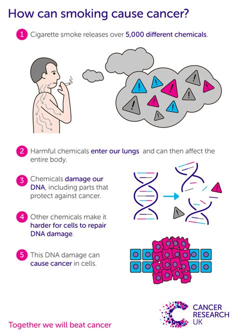 How Does Smoking Cause Cancer Cancer Research Uk