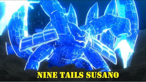 Naruto Nine Tails And Sasuke Susano Wallpaper