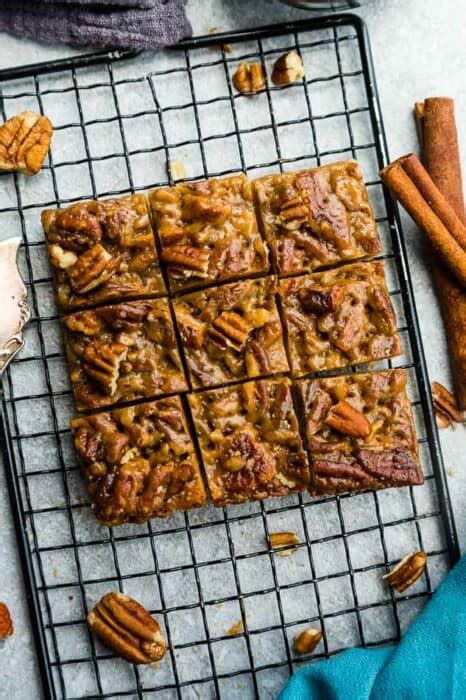 Keto Pecan Pie Bars The Best Low Carb Dessert Paleo Sugar Free