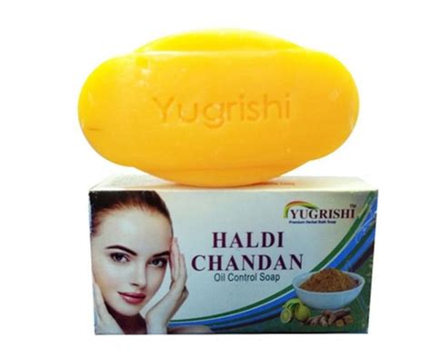 Yellow Herbal Turmeric Sandal Haldi Chandan Bath Soap At Best Price In