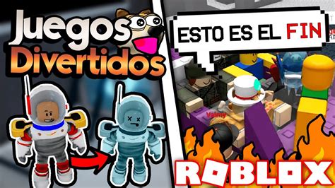 5 Juegos Muy Divertidos De Roblox Juegardos 😱 Youtube