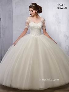 Bridal Ball Gowns Style 2b840 In Ivory White Color