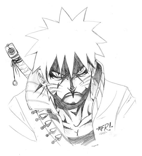 Quick Sketch Naruto Angry By The Pooper On Deviantart