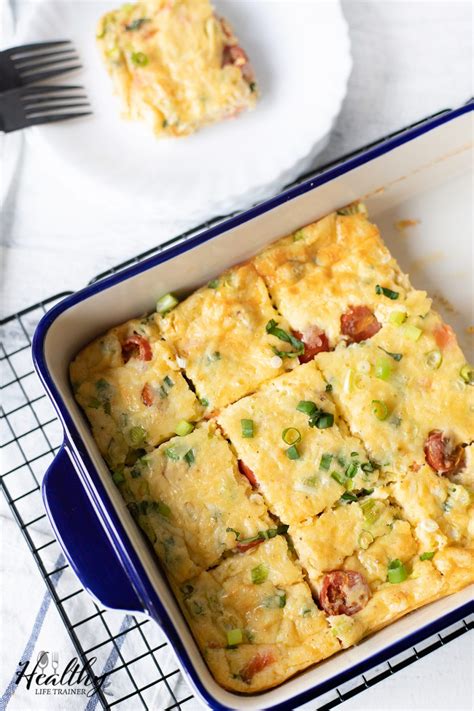 Crustless Quiche Recipe With Salmon And Eggs Healthy