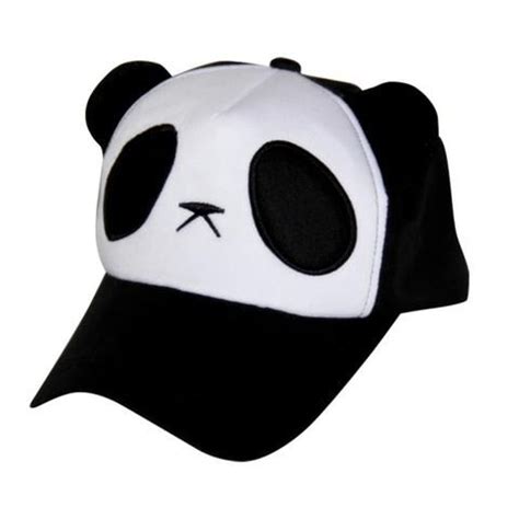 Panda chains vintage baseball cap embroidered cotton adjustable dad hat. Panda Cap | Baseball cap, Mesh hat, Baseball hats