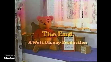 Winnie The Pooh And The Honey Tree Ending Instrumental Youtube