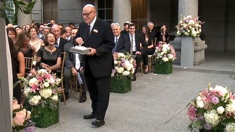 flower grandpa steals the show at wedding