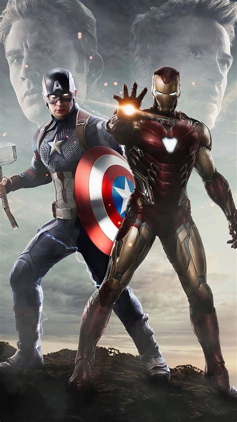 720x1280 Captain America Vs Iron Man 4k Artwork Moto Gx Xperia Z1z3