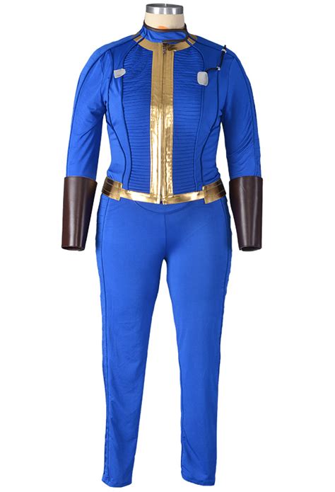 Plus Size Fallout 4 Female Sole Survivor Nora Cosplay Costume Cosplay