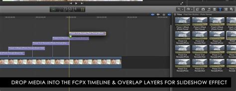 Final cut pro video templates: Final Cut Pro X - Slideshow Themes - Photo Reveal
