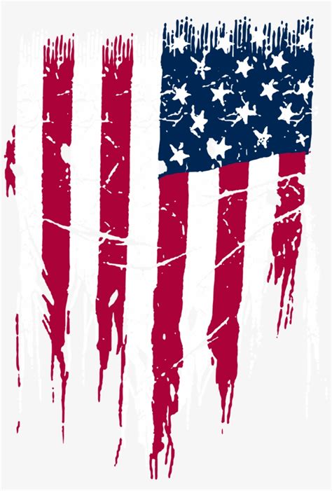 Download High Quality American Flag Transparent Faded Transparent Png