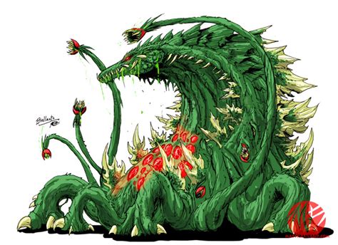 Godzilla Neo Biollante By Kaijusamurai On Deviantart Godzilla All