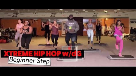 Beginner Step Aerobics Home Workout Xtreme Hip Hop Step Youtube In