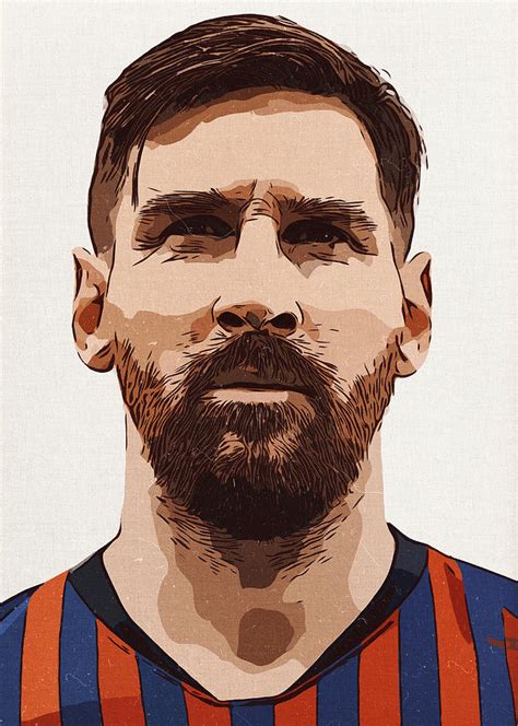 Lionel Messi Artwork Painting By Taoteching Art