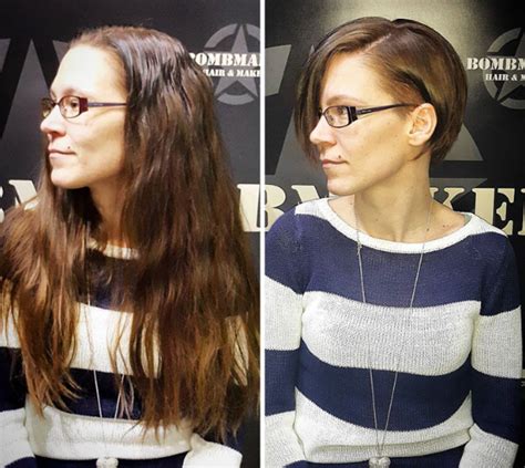 75 People Who Made Drastic Haircut Transformations Long Vs Short Hair