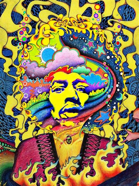Pin By Rhḯaηηa Røṧe On ¯`·· Jimi Hendrix ··´¯ Psychedelic
