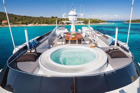 Motor Yacht Brazil Sundeck View Aft — Yacht Charter And Superyacht News