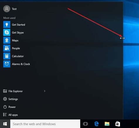 Crop and resize image in pixels online. How To Make Windows 10 Start Menu Smaller Or Larger